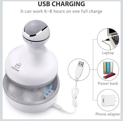 Electric Cordless Hair Scalp Massager with Kneading 84 - Thumbnail 3