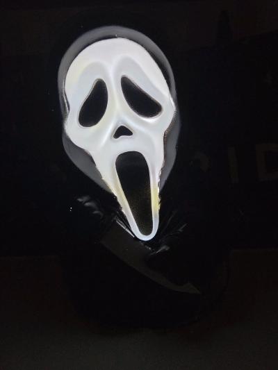 Ghost face light up decor mini lamp - Thumbnail 4