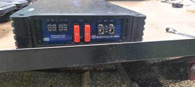 4k rms watt Rockville monoblock amplifier 1ohm and 2ohm