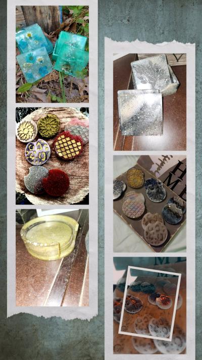 Handcrafted Resin Coasters