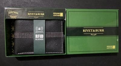 Rivet burr Wallet