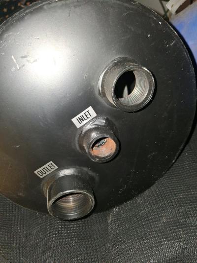 international coolant tank