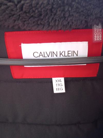 Brand New NWT Calvin Klein Mens Puffer Jacket  Red Size XXL - Thumbnail 6