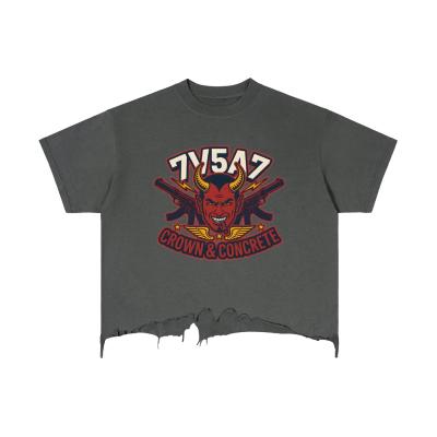 Washed Demon Oversized Tee