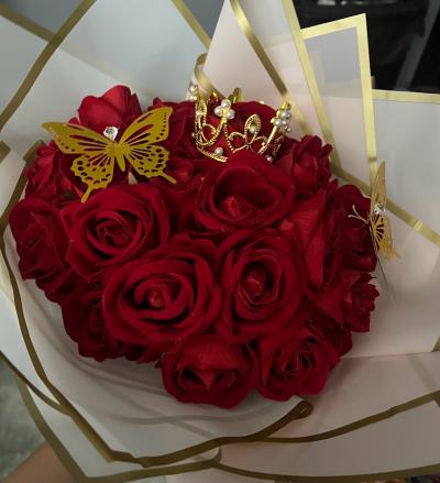 its red rose bouquet medium size