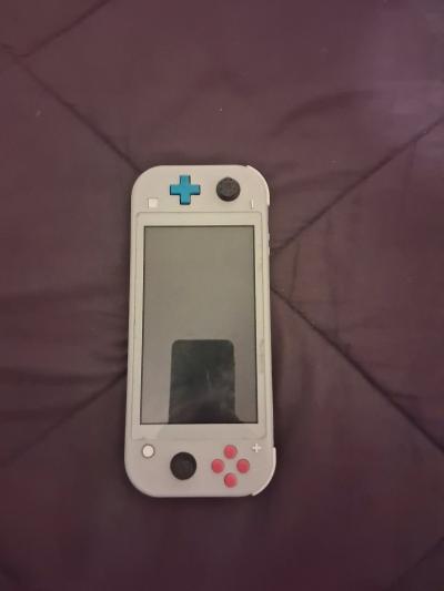 Limited Edition Pokmon Nintendo Switch Lite Zacian  Zamazent - Thumbnail 2