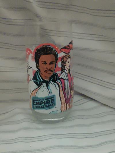 1980 star wars glass cup