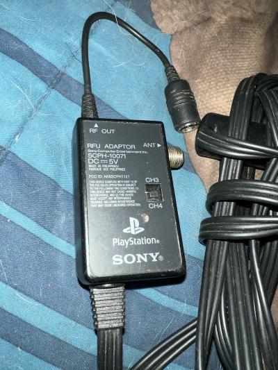 Official Sony PlayStation RFU Adapter SCPH10071 PS1 PS2 - Thumbnail 3