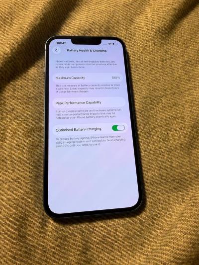 Phone 13  128GB  Battery Health 100Neatly used iPh - Thumbnail 2