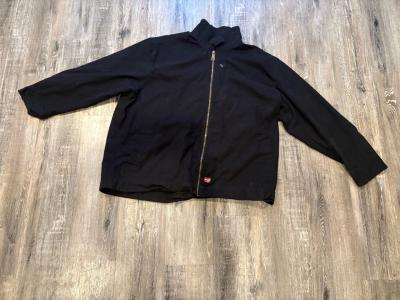 mens black wrangler zip up jacket