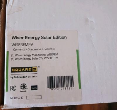 Schneider Electric Square D Wise Energy Smart Home Monitor - Thumbnail 2