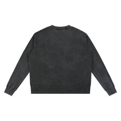 Traphouse on Fire Mineral Wash Sweater - Thumbnail 2