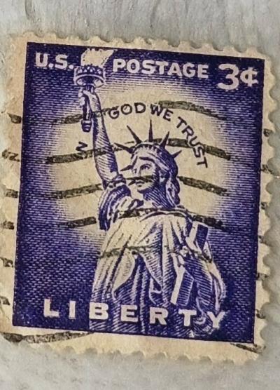 3 cent Liberty stamp valuable