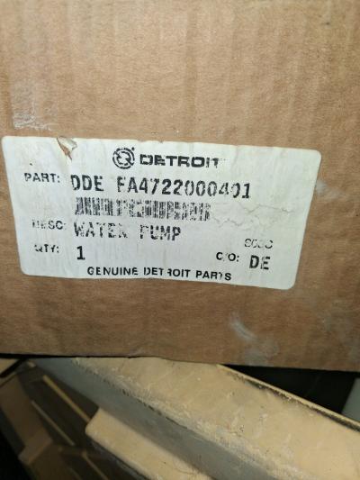 water pump for DT60 in box - Thumbnail 2