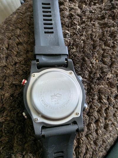 Mens all black wrist watch - Thumbnail 4