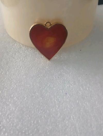 Heart necklace Pendant made just for and yours - Thumbnail 3