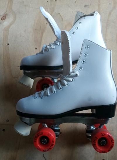Dominion Esprit Canada Roller Skates Marathon IV White Size - Thumbnail 2