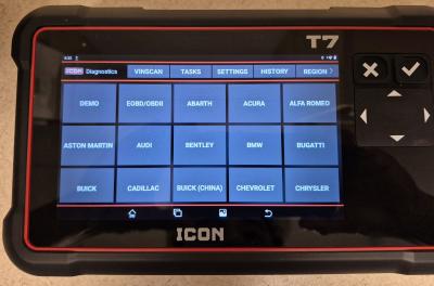 DIAGNOSTIC CAR SCANNER ICON PROFESSIONAL T7 MRDST7 - Thumbnail 7