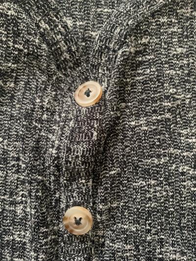 Black and white tank top button up brown - Thumbnail 2