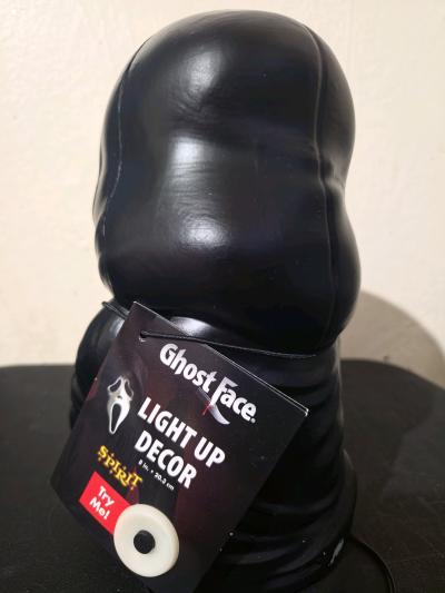 Ghost face light up decor mini lamp - Thumbnail 2