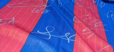 Signed FC Barcelona 20162017 Home Shirt  Jersey with COA - Thumbnail 4