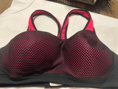 Two tone sports bra size lg new condition - Thumbnail 2