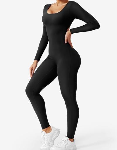 long sleeve black body suit size large has a good stretch