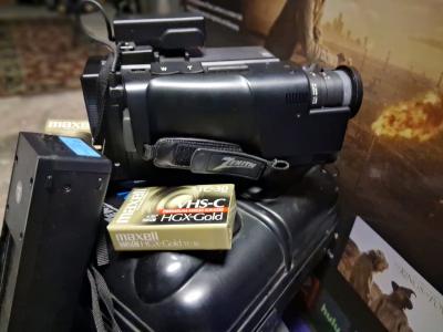 Vintage Zenith VM6200 Compact VHSC Camcorder Kit  Working