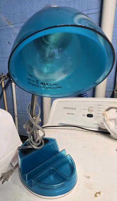 old  blue lamp - Thumbnail 2