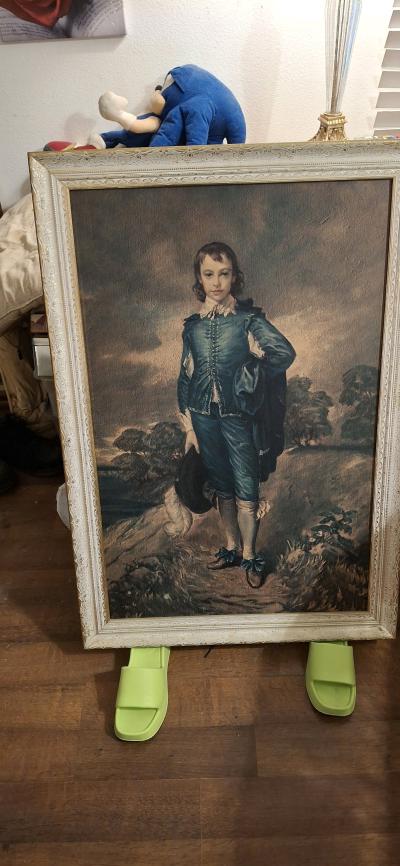 Little Boy Blue painting