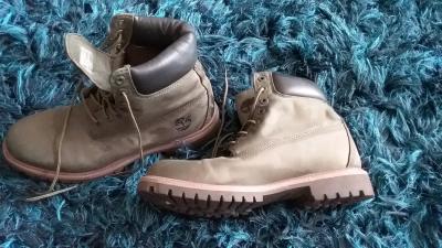 Timberland 6Inch Premium Boots Camo Brown Mens Work Hiking - Thumbnail 5