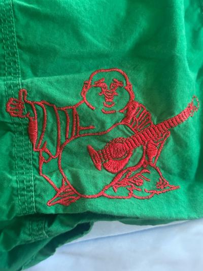 True Religion Men sportswear California style green short sl - Thumbnail 4