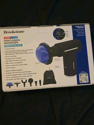 Brookstone HotCold Percussion Massager - Thumbnail 2