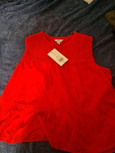 PM Crown Ivy Pink Sleeveless Shirt