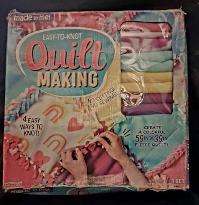 Made By Me EasytoKnot Quilt Making Kit