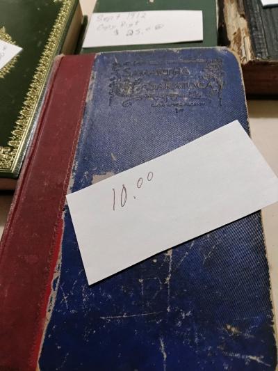 old books a couple need new binding but in really nice shape