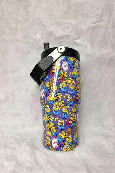 Minion 20oz Flip Straw Wayer Bottle Tumbler - Thumbnail 3