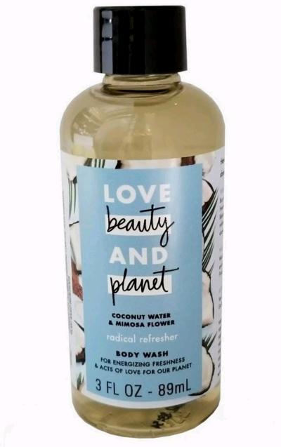 12 Bottles of LOVE Beauty AND Planet 3fl oz of Body Wash