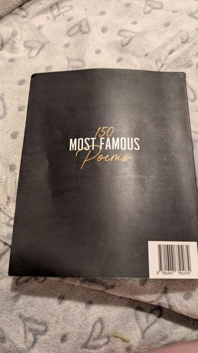 150 most famous poems poetry house
