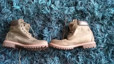 Timberland 6Inch Premium Boots Camo Brown Mens Work Hiking - Thumbnail 6