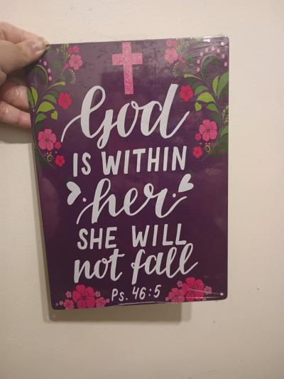 inspirational tin picture for decoration - Thumbnail 2