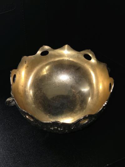 A Vintage Leonard Japan Silver Plated Pedestal Candy Dish - Thumbnail 9