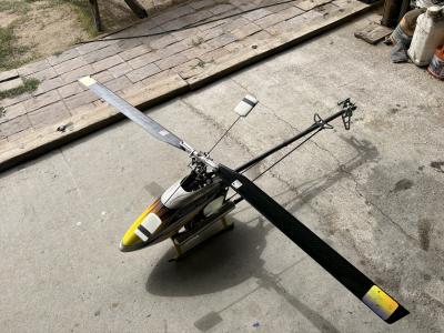 Align TREX 700 Nitro RC Helicopter  Spektrum NX7e