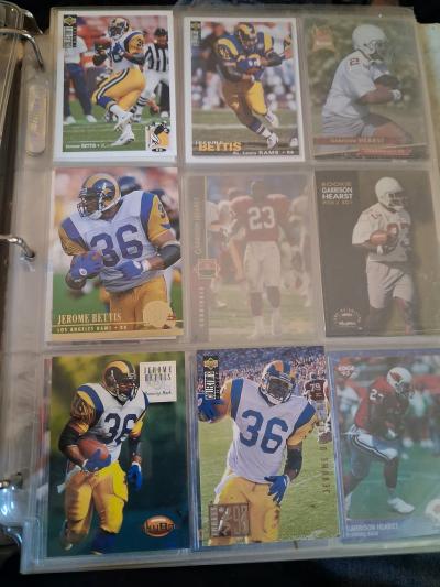 Nfl sport card early to mid 90s - Thumbnail 3