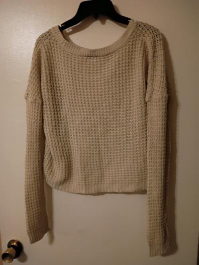 Rue 21 tan sweater - Thumbnail 2