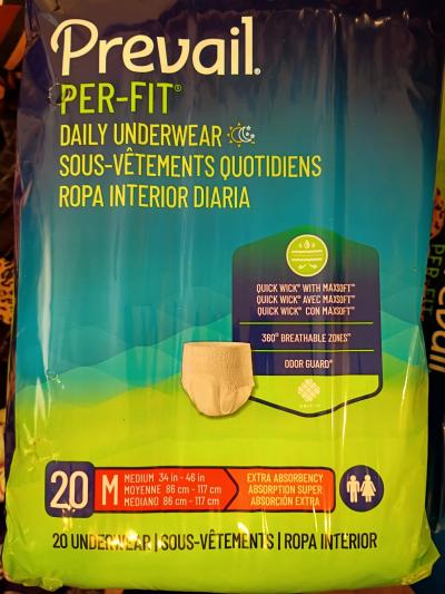 womans pullup panties sz medium