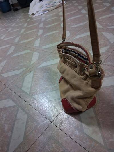 Womens Tommy Hilfiger Bucket Bag Purse - Thumbnail 2