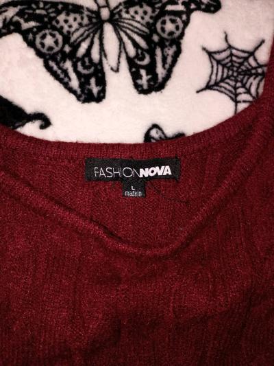 Fashion Nova 2 Piece Sweater Legging Set - Thumbnail 3