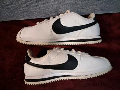 Nike Cortez white black old skool sneakers