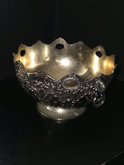 A Vintage Leonard Japan Silver Plated Pedestal Candy Dish - Thumbnail 11
